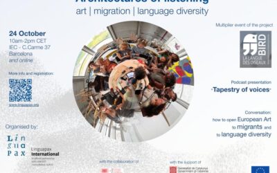 BARCELLONA, ARCHITECTURES OF LISTENING O ARCHITETTURE DELL’ASCOLTO – ISCRIZIONI